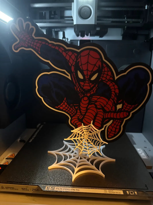 spiderman lightbox